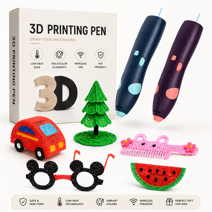 3D Creative Printing Pen – Turn Imagination Into 3D